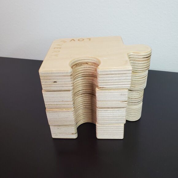 LOVEVERY | Chunky Wooden Jigsaw Puzzle From Companion Play Kit | 22-24 Month - Picture 7 of 16